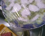 簡単！鶏むね肉と　キャベツの　レンジ蒸し作り方6写真