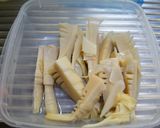 イタリアン たけのこのアーリオオーリオ作り方1写真