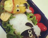キャラ弁*ひつじのショーンと豚さん作り方4写真
