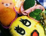 子供に人気！ふなっしーキャラ弁♪作り方5写真
