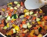 たっぷり野菜☆夏のキーマカレー作り方3写真