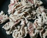 豚キムチ豆腐焼きそば作り方2写真