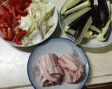 ナスのゴマ味噌炒めどんぶり作り方4写真