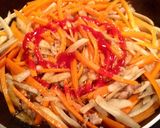 絶品♡鶏肉入り♡我が家のきんぴらごぼう♡作り方8写真