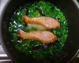 春満載☆菜の花と鮭の混ぜご飯作り方5写真