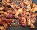 節約料理！カリカリ！鶏皮の甘辛焼き作り方5写真