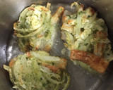 お弁当に★ちくわと玉ねぎの磯辺かき揚げ作り方3写真