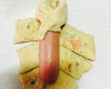 カレー味のウィンナーパン作り方5写真