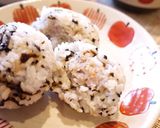 香ばしい！焼売入り焼オイルおにぎり♪作り方5写真