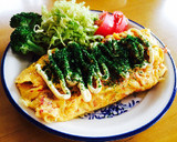 玉ねぎとコンビーフのうまうま和風オムレツ作り方5写真