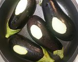 米ナスの明太トロロチーズ焼き作り方2写真