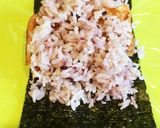 おにぎらずハーフサイズ作り方3写真