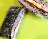 おにぎらずハーフサイズ作り方6写真