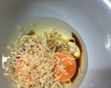 干しエビの卵焼き作り方1写真