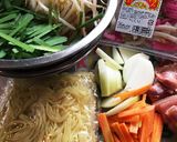 濃く旨！鶏ニラもやしの！焼きそば作り方1写真