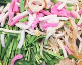 濃く旨！鶏ニラもやしの！焼きそば作り方3写真