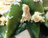 絹さやと高野豆腐の卵とじ作り方9写真