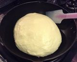 簡単ふわふわ乾燥ヨモギと甘納豆のパン作り方4写真
