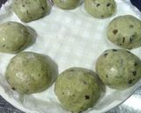 簡単ふわふわ乾燥ヨモギと甘納豆のパン作り方6写真
