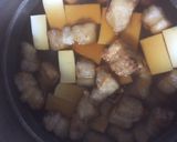 揚げ豚と豆腐の✿煮物✿作り方10写真