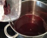 牛シチュー肉と赤ワイン。醤油で和風煮込み作り方5写真