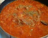 鯖のトマトソースパスタ作り方5写真