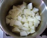 大根とひき肉のグラタン♪作り方1写真
