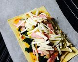ダイエットに！豆腐皮ピザ(糖質制限)作り方2写真