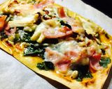ダイエットに！豆腐皮ピザ(糖質制限)作り方4写真