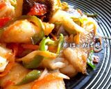塩トマトで♪タラの南蛮風炒め✿作り方8写真