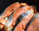 シャケの蒸し焼き作り方3写真