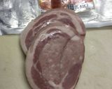 ハムステーキと玉ねぎの串揚げ作り方1写真