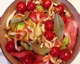 超簡単！豚肉とキャベツのトマトジュース煮作り方2写真