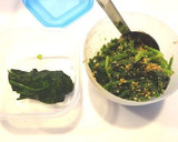 手抜き☆ほうれん草の胡麻和えとお浸し作り方8写真