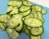 きゅうりとトマトのもずく酢和え作り方1写真