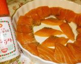 レンジでチ～ン♪簡単☆焼き?!サーモン作り方1写真
