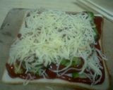 朝食に簡単なんちゃってピザ作り方2写真