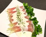 生ハムとかいわれ大根のおつまみ作り方3写真