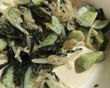 旦那様がお気に入りの えのきわかめ作り方5写真