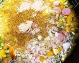 炊飯器で簡単♡絶品カレーピラフ♡作り方1写真