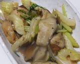 生しいたけとセロリのナンプラー炒め作り方7写真