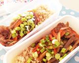 すぐできる！きんぴら焼肉弁当作り方4写真