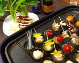簡単♪切ってポンっ♪たこ焼き器アヒージョ作り方4写真