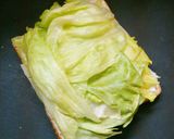 蜂蜜がけ！？クリームチーズレタスサンド作り方6写真