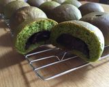 抹茶のこしあんパン作り方9写真