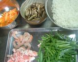 定番☆焼ビーフン♪作り方1写真