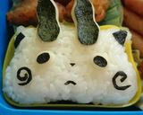 妖怪ウォッチ♪コマさん☆キャラ弁作り方5写真