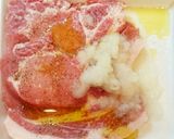 豚肉マーマレードソース✾マッシュポテト添作り方1写真