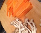 スナップエンドウと鶏肉の彩り塩炒め作り方2写真