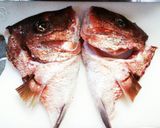 お頭だけで鯛ご飯作り方1写真